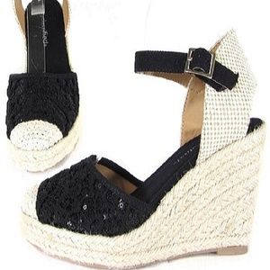 🚫SOLD OUT‼️🛑 FINAL SALE 🛑✳NEW STYLE‼ Platform Wedge Sandals⚠